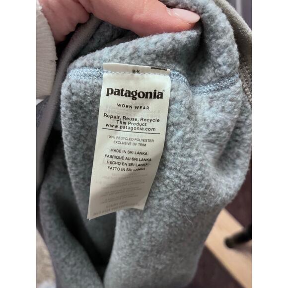 Patagonia blue better sweater half zip. No size-fits like xs - Picture 2 of 5
